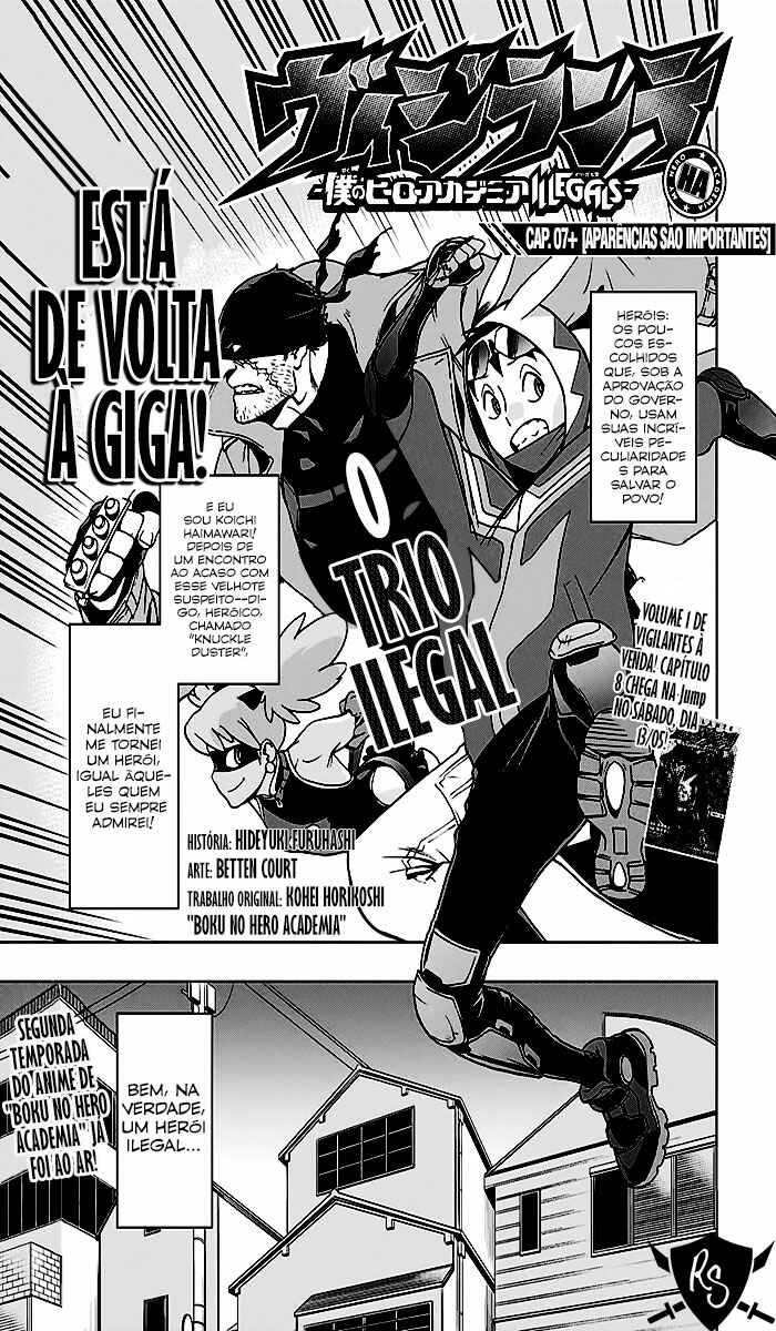 Read My Hero Academia_ Vigilantes Português Manga Online