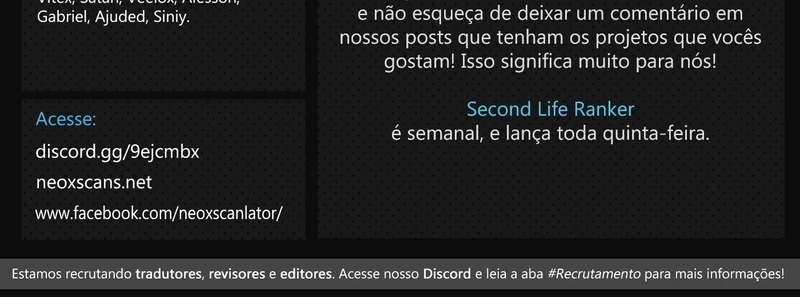 Read Second Life Ranker Português Manga Online