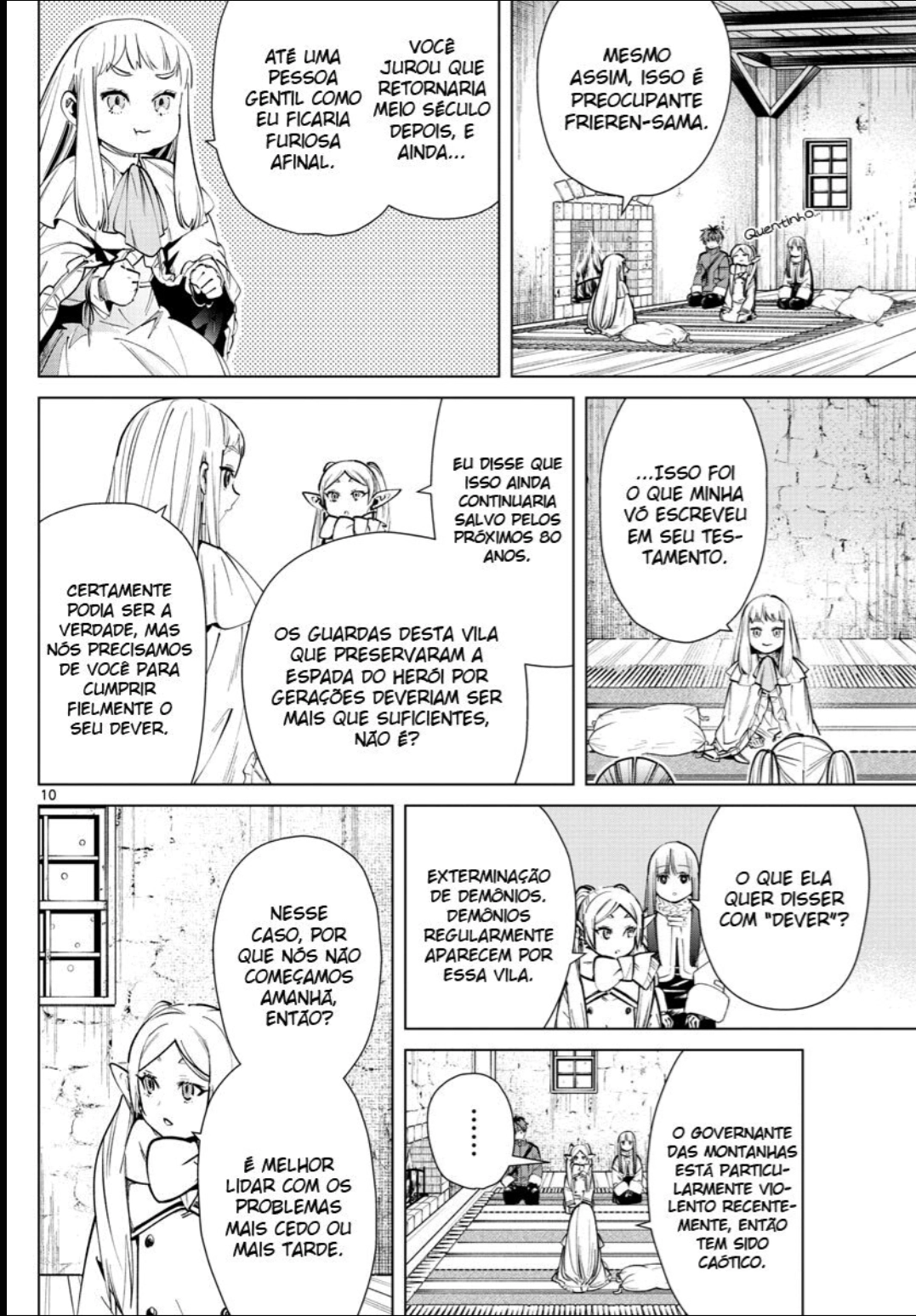 Read Sousou no Frieren Português Manga Online