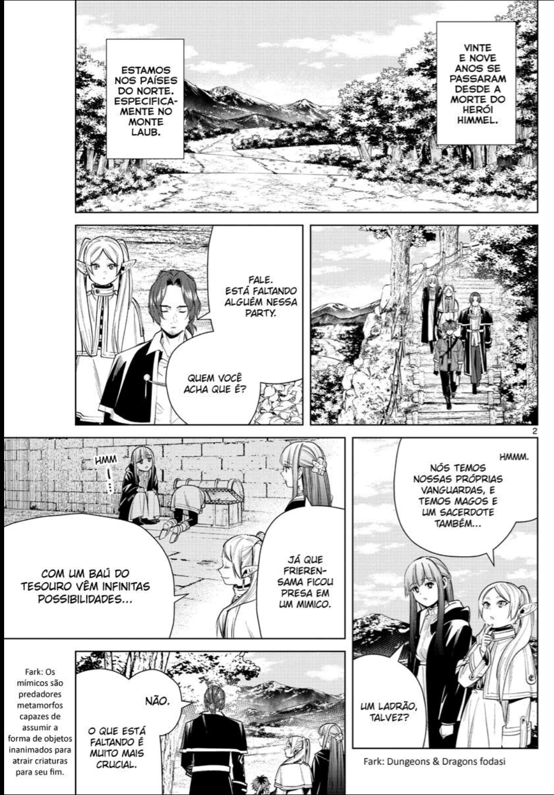 Read Sousou no Frieren Português Manga Online