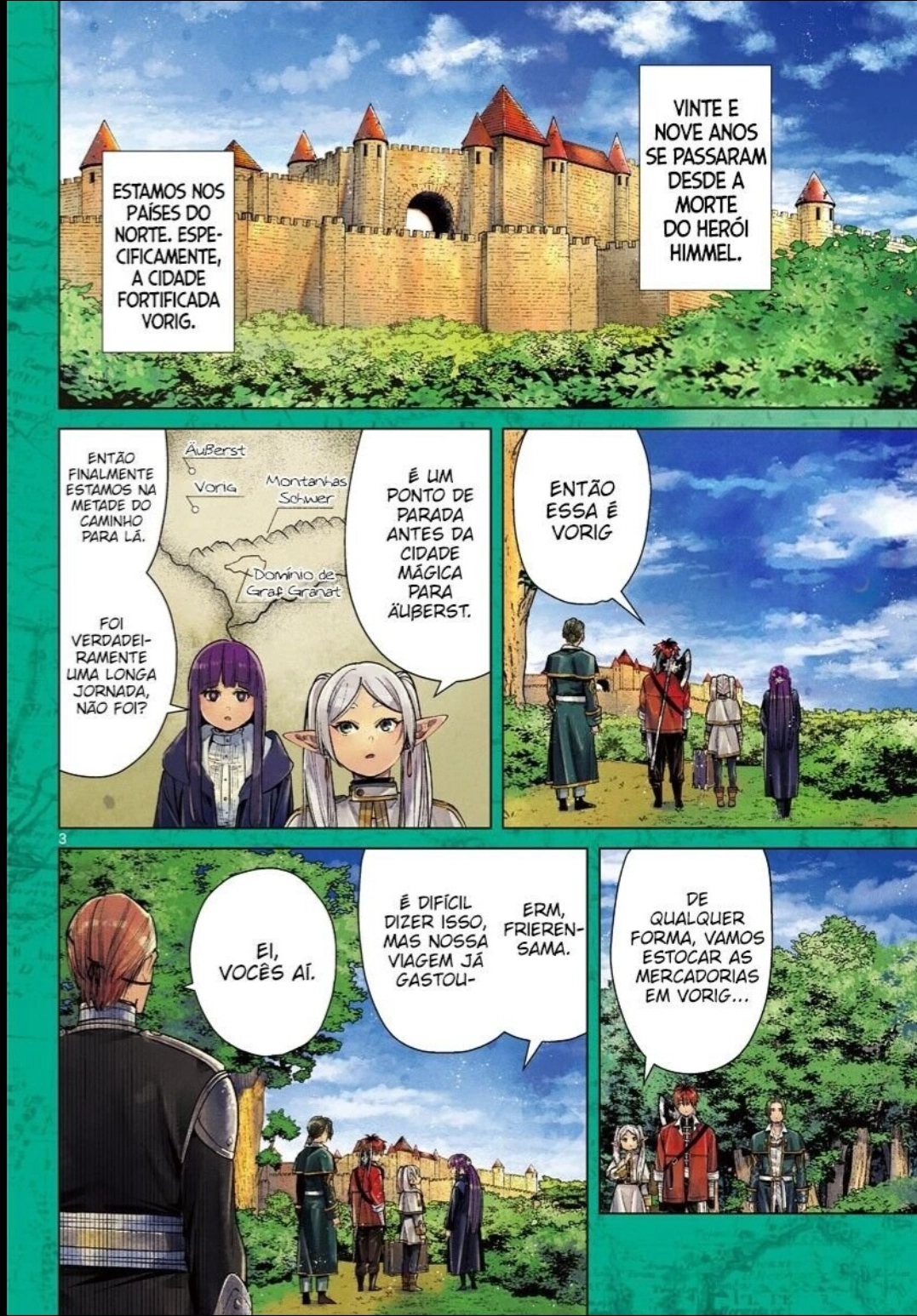 Read Sousou no Frieren Português Manga Online