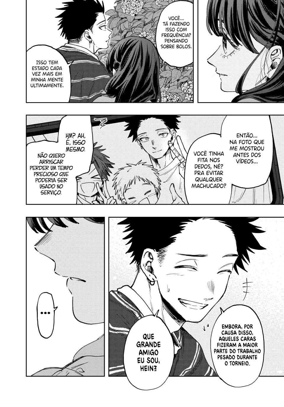 Read The Fragrant Flower Blooms with Dignity Português Manga Online