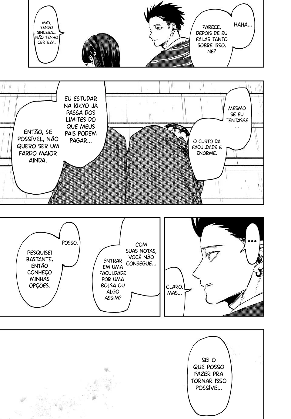 Read The Fragrant Flower Blooms with Dignity Português Manga Online