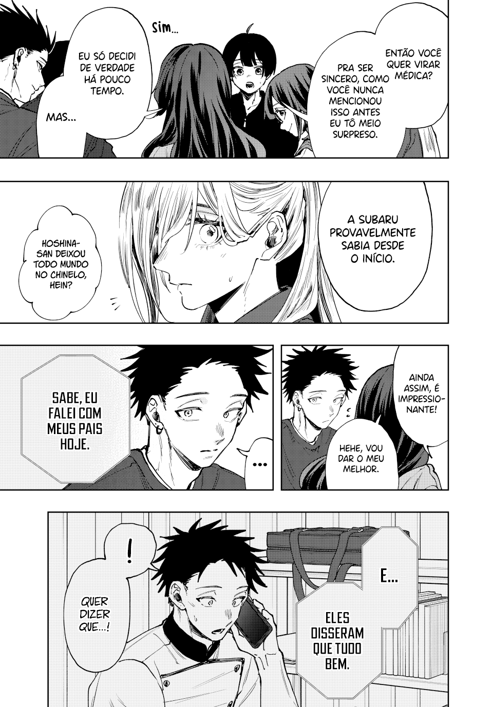 Read The Fragrant Flower Blooms with Dignity Português Manga Online