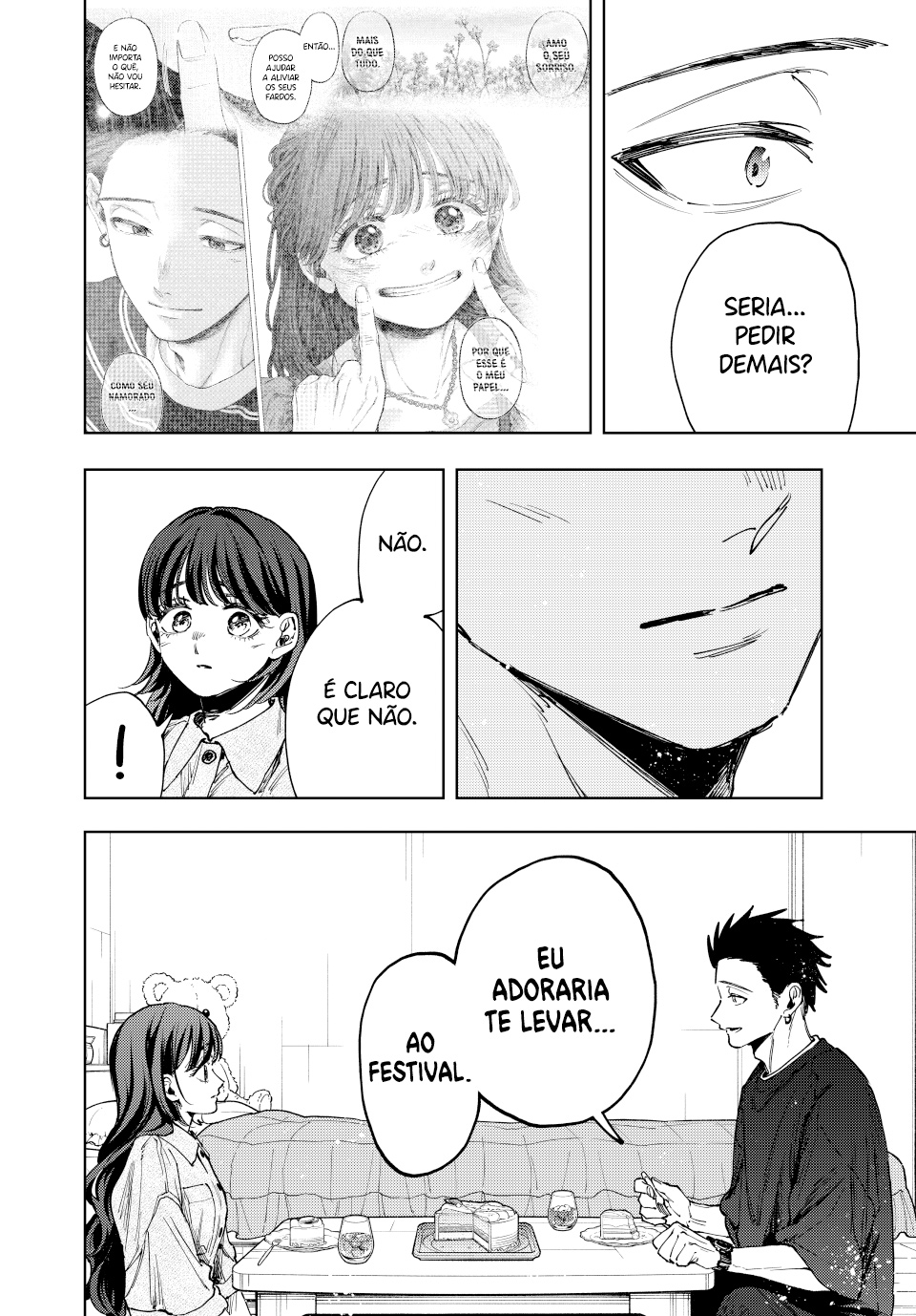 Read The Fragrant Flower Blooms with Dignity Português Manga Online