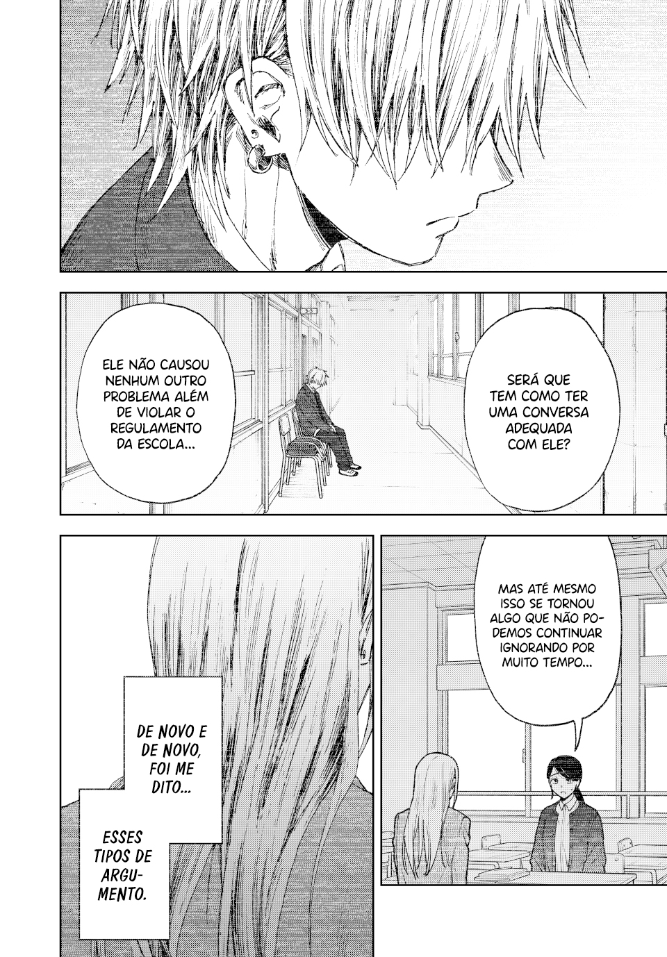 Read The Fragrant Flower Blooms with Dignity Português Manga Online