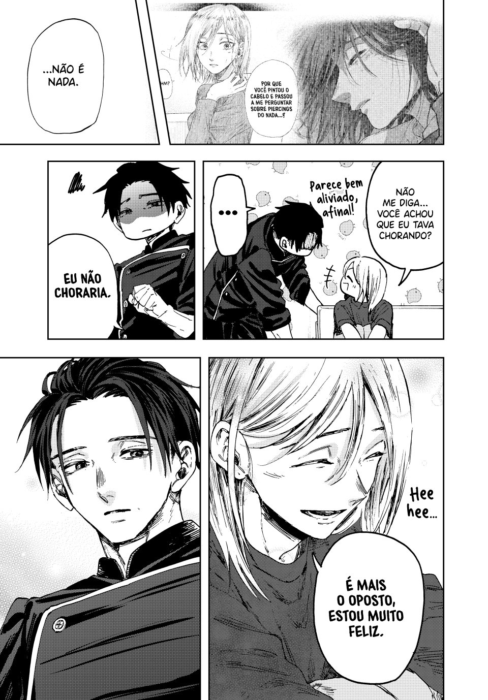 Read The Fragrant Flower Blooms with Dignity Português Manga Online