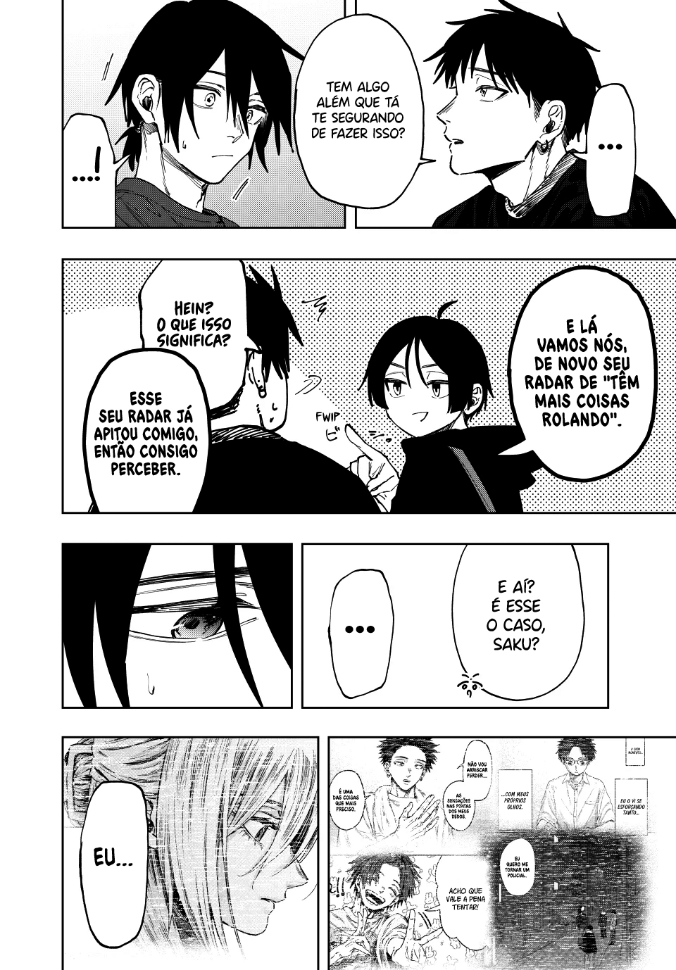 Read The Fragrant Flower Blooms with Dignity Português Manga Online