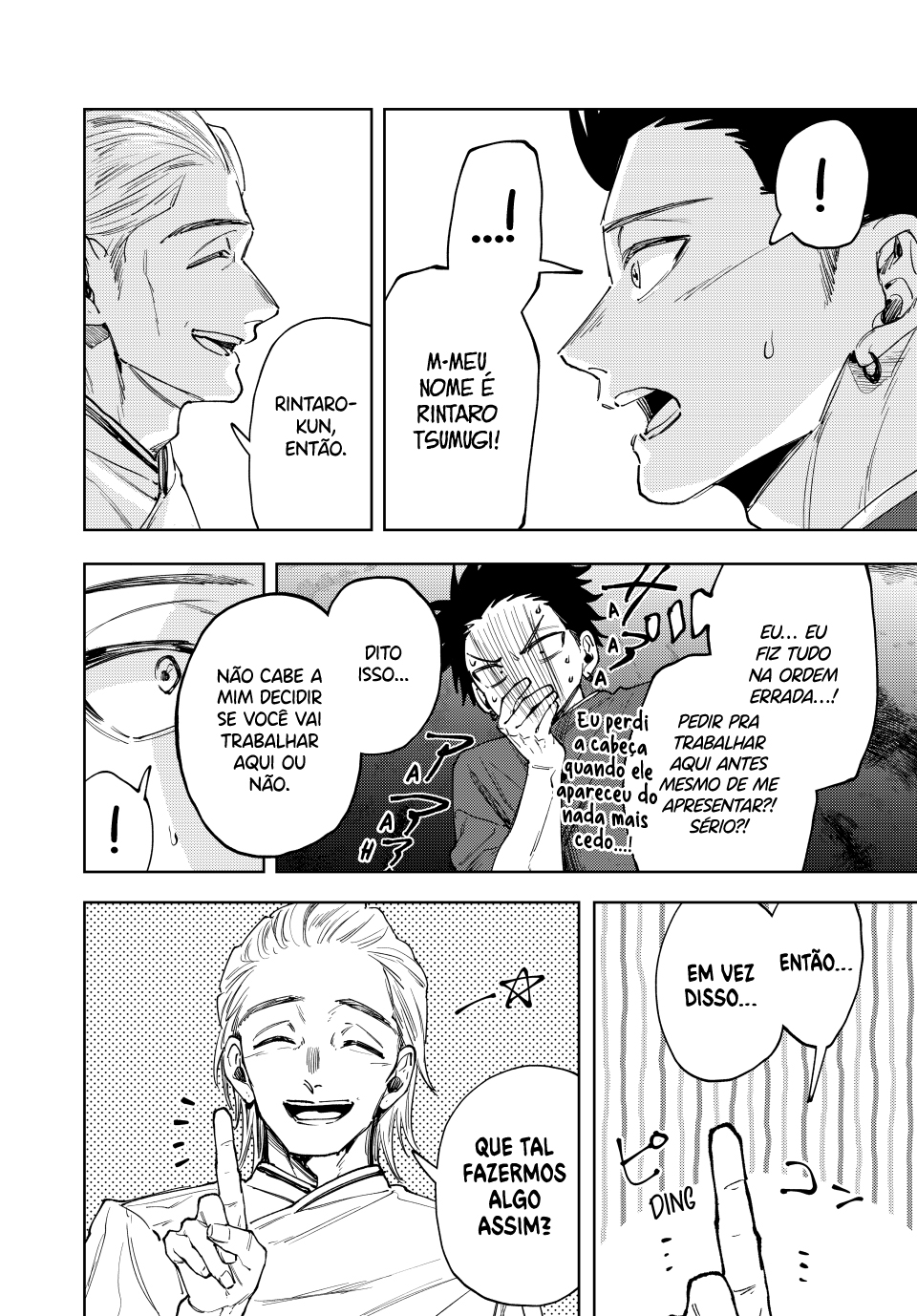 Read The Fragrant Flower Blooms with Dignity Português Manga Online