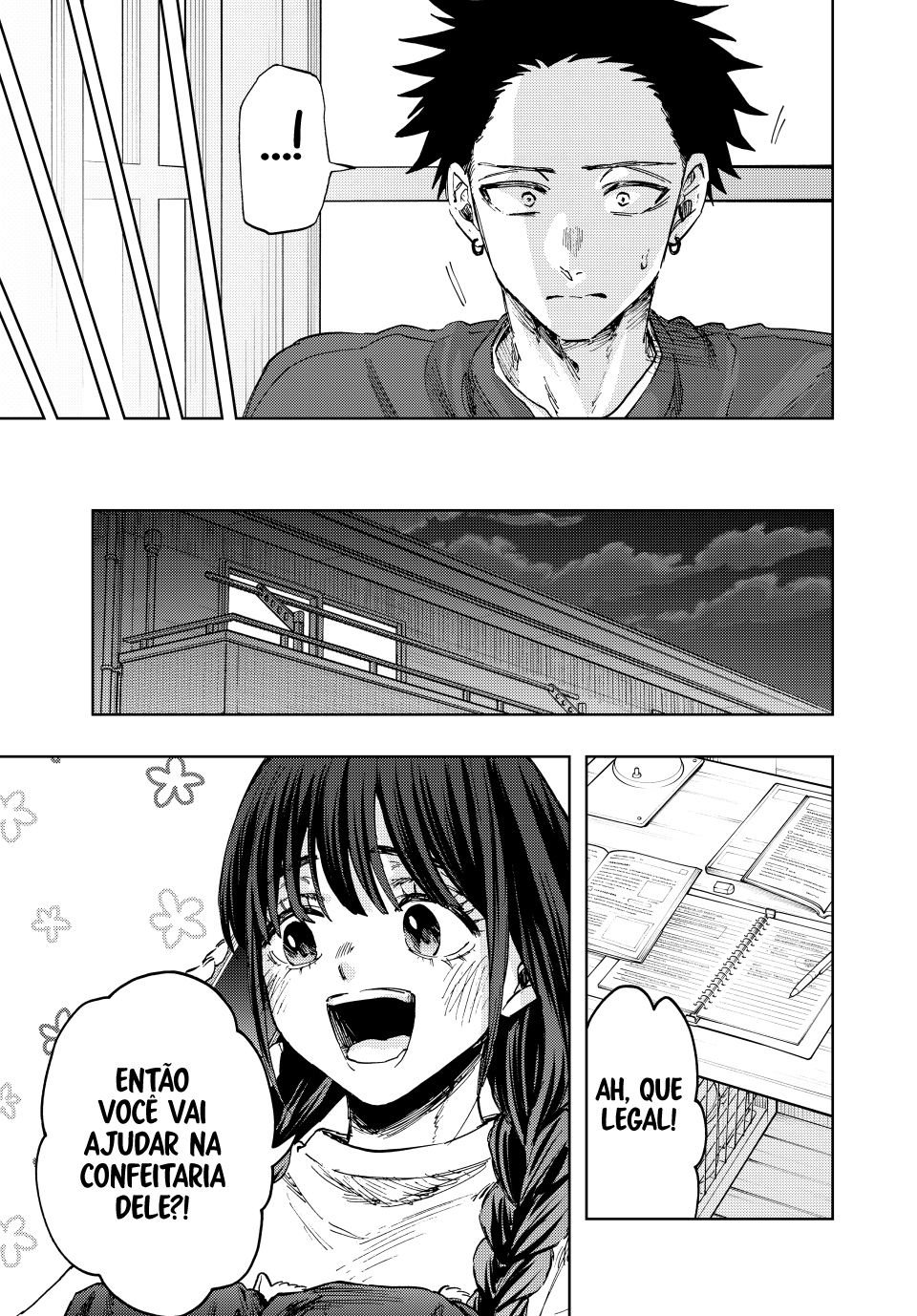 Read The Fragrant Flower Blooms with Dignity Português Manga Online