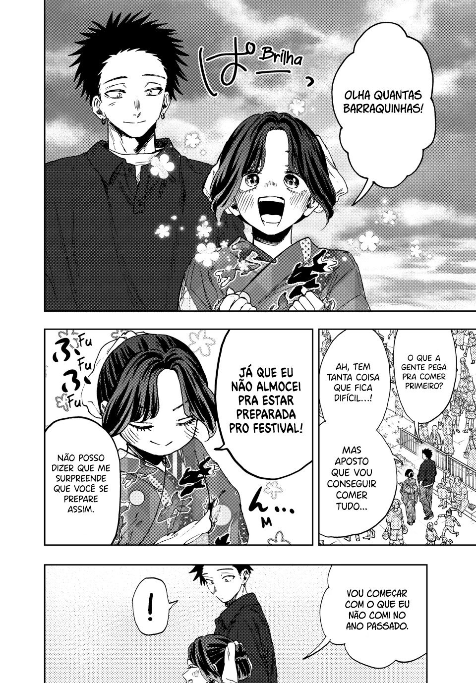 Read The Fragrant Flower Blooms with Dignity Português Manga Online