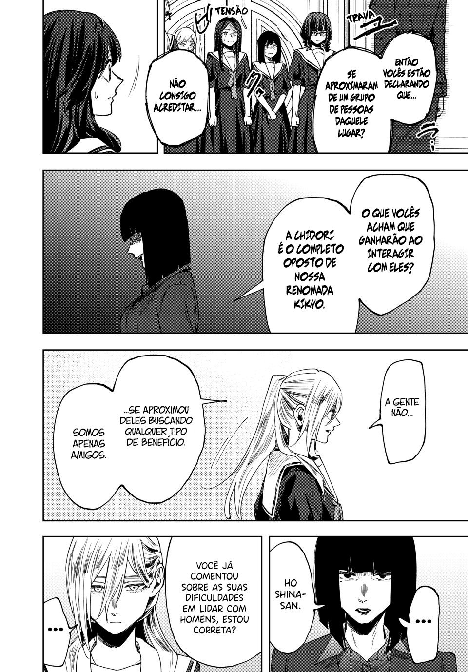 Read The Fragrant Flower Blooms with Dignity Português Manga Online