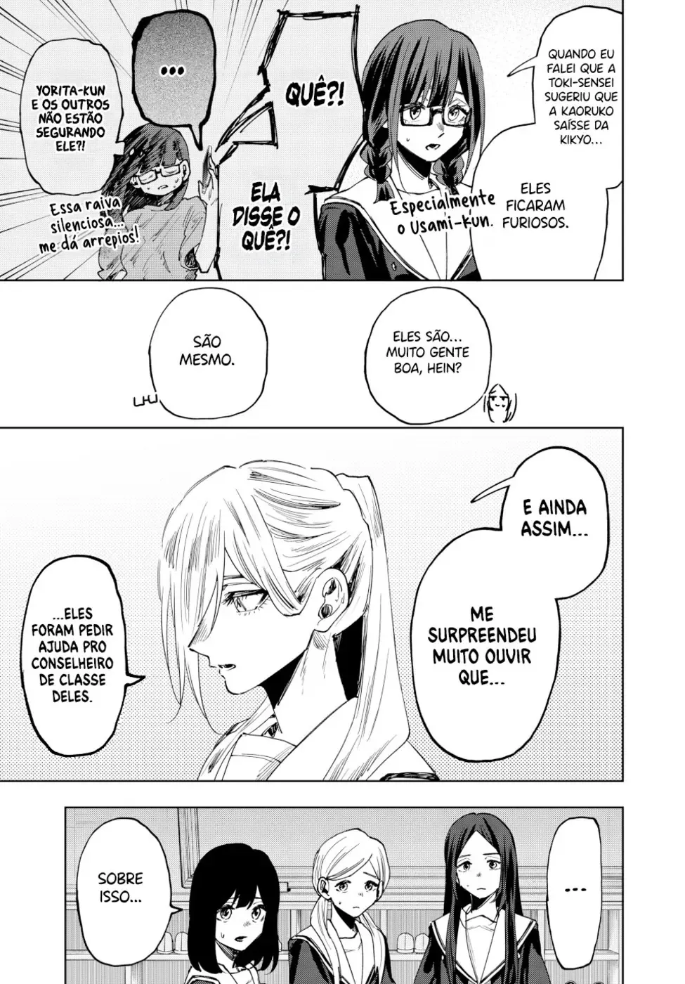 Read The Fragrant Flower Blooms with Dignity Português Manga Online