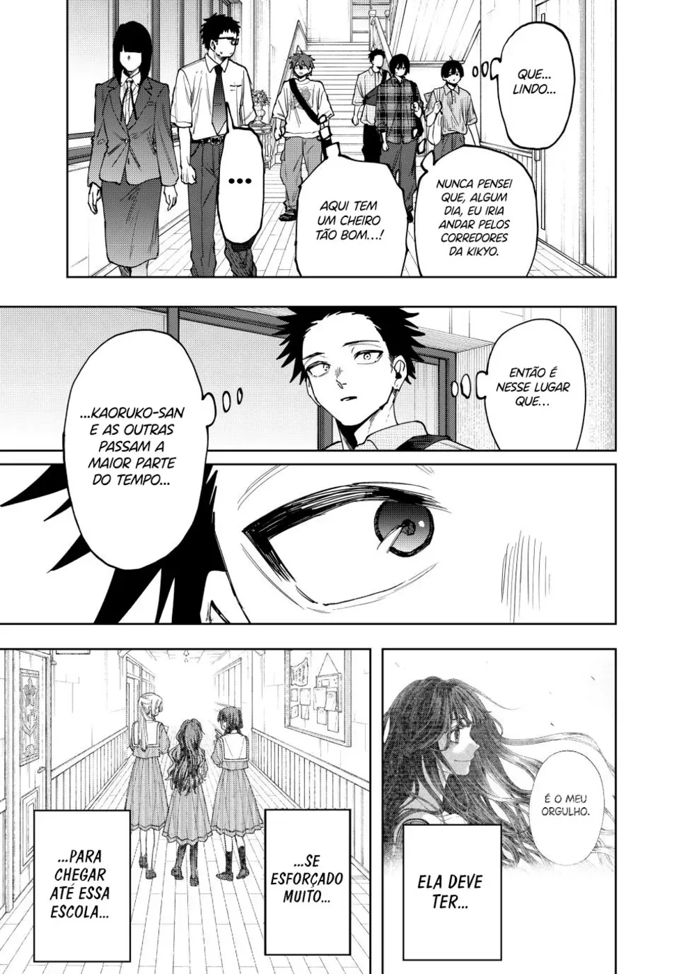 Read The Fragrant Flower Blooms with Dignity Português Manga Online