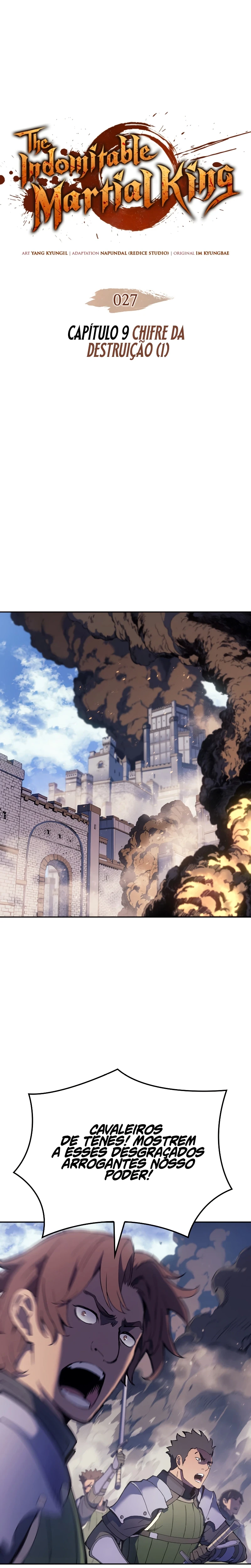 Read The Indomitable Martial King Português Manga Online