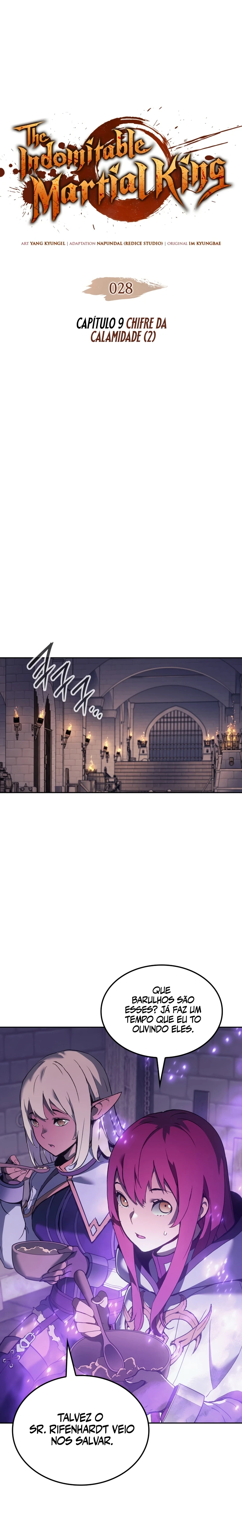 Read The Indomitable Martial King Português Manga Online