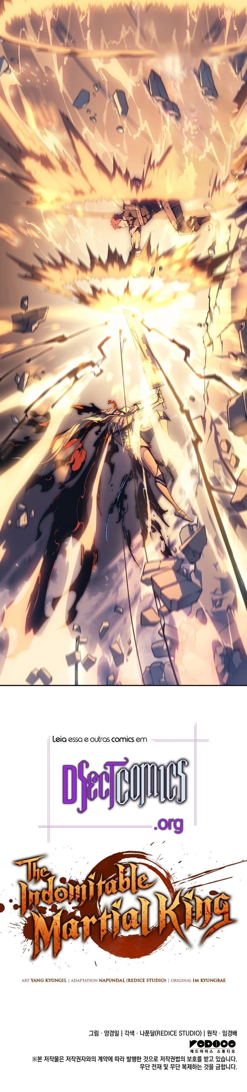 Read The Indomitable Martial King Português Manga Online