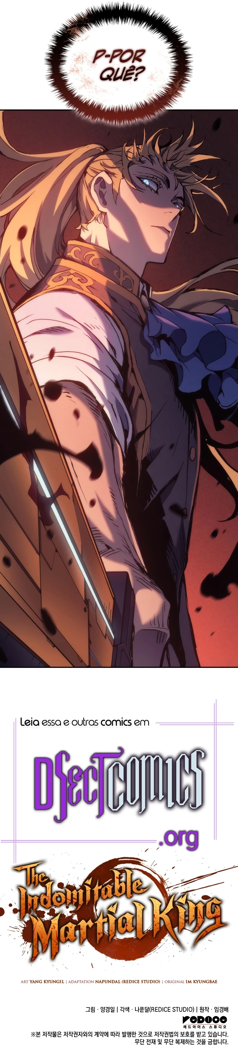 Read The Indomitable Martial King Português Manga Online