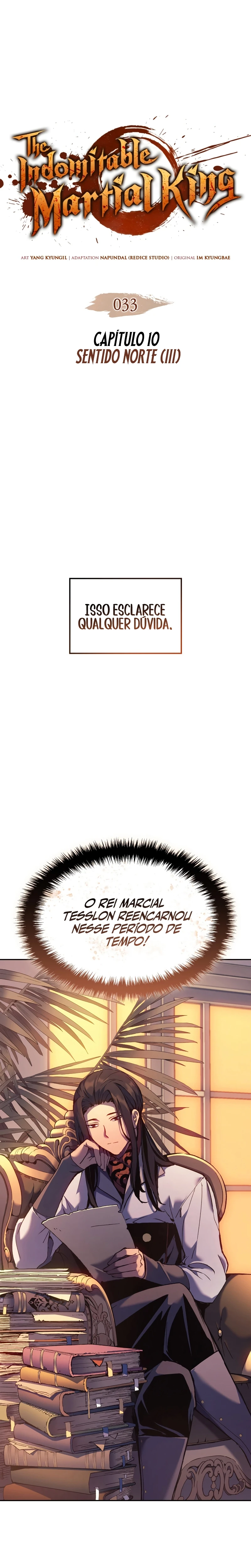Read The Indomitable Martial King Português Manga Online