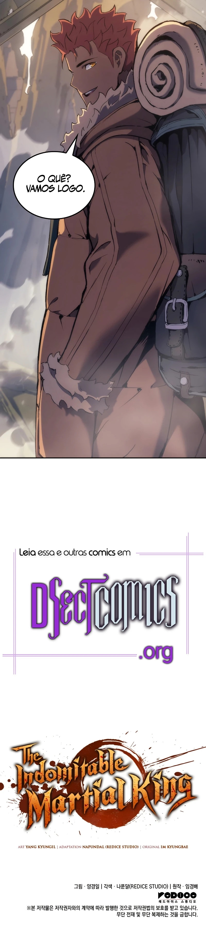 Read The Indomitable Martial King Português Manga Online