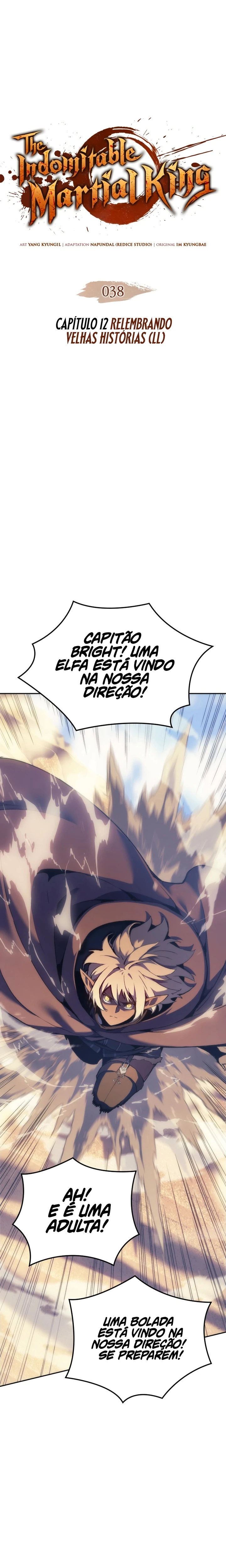 Read The Indomitable Martial King Português Manga Online