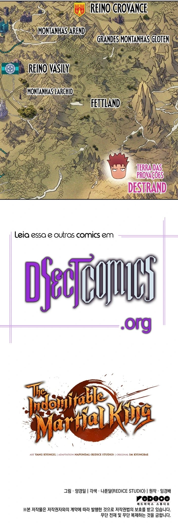 Read The Indomitable Martial King Português Manga Online