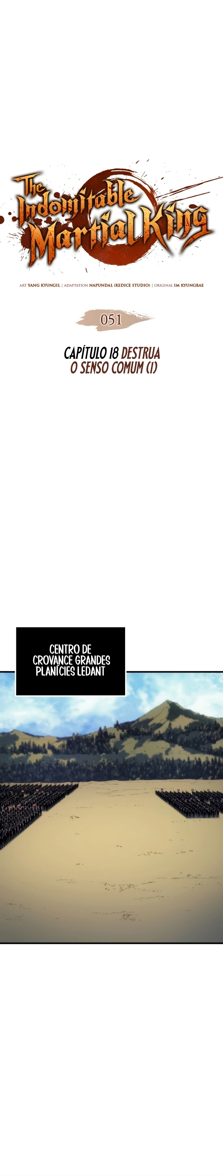 Read The Indomitable Martial King Português Manga Online