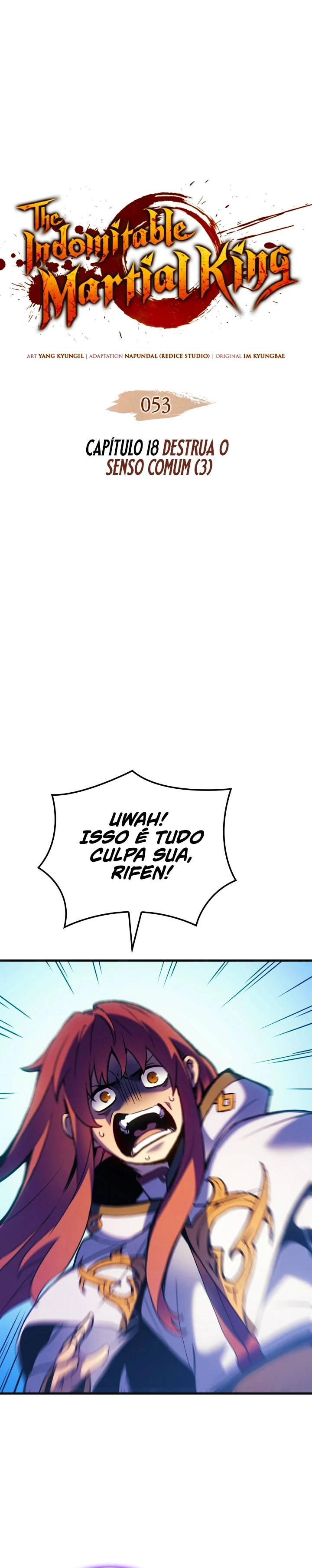 Read The Indomitable Martial King Português Manga Online