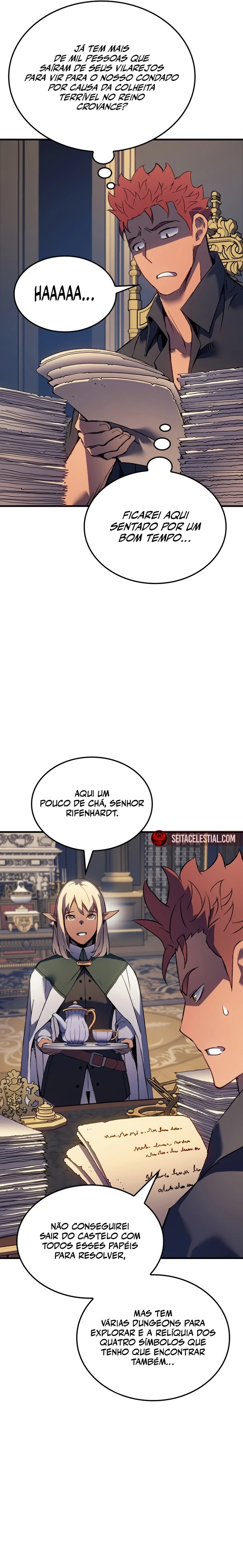 Read The Indomitable Martial King Português Manga Online