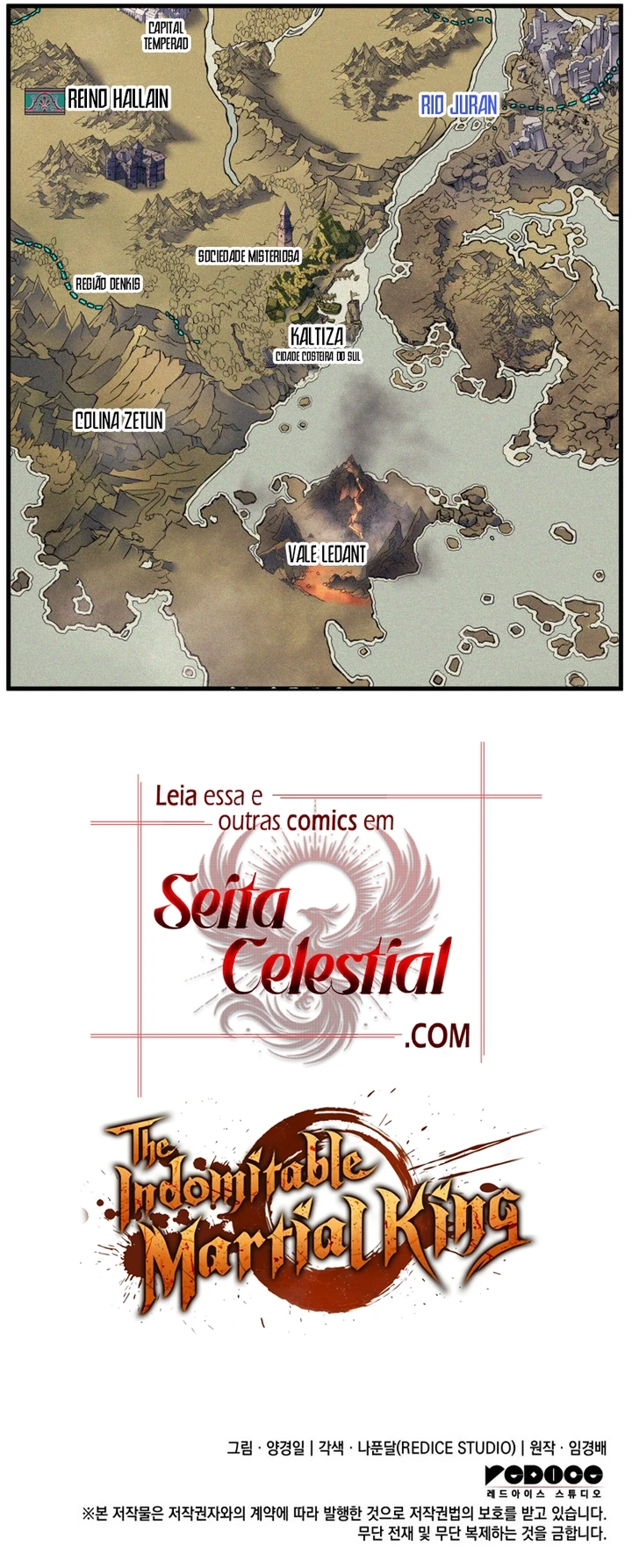 Read The Indomitable Martial King Português Manga Online