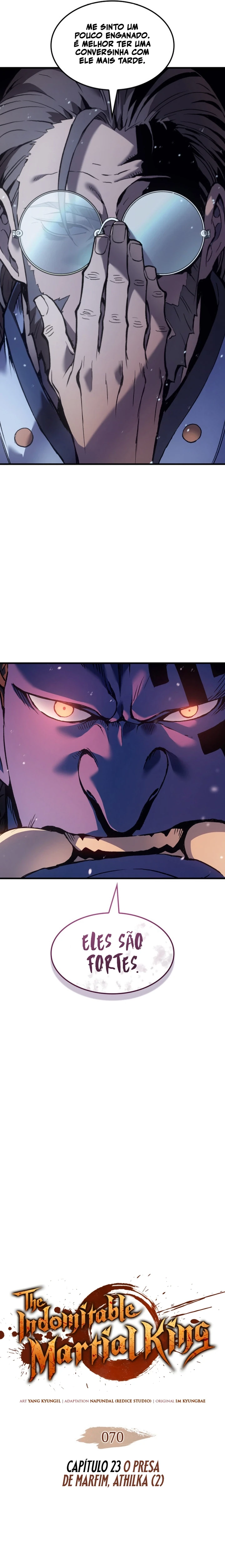 Read The Indomitable Martial King Português Manga Online