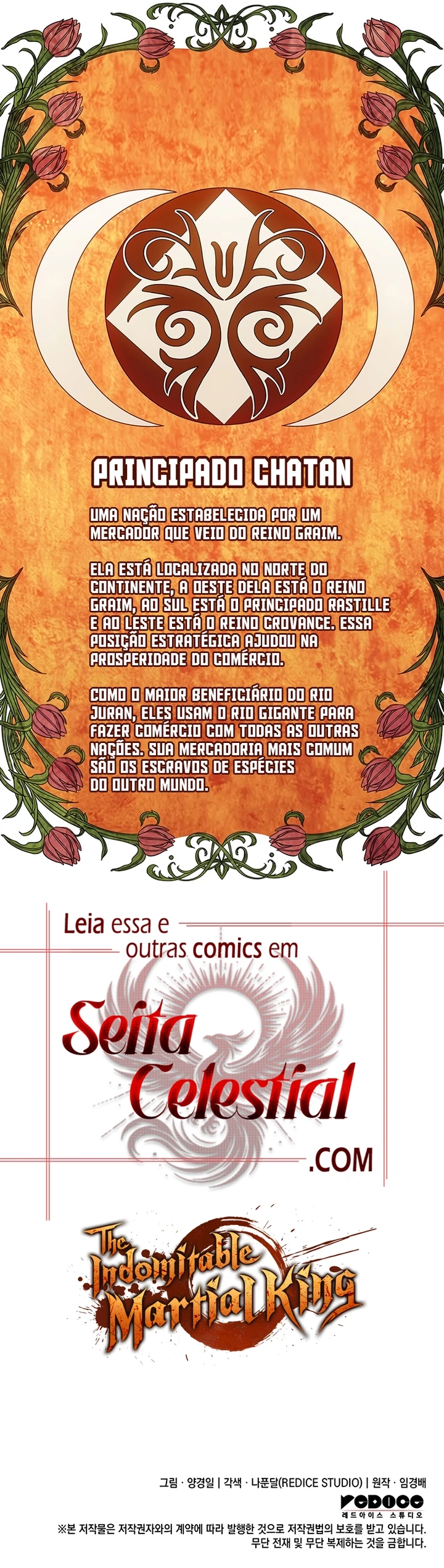 Read The Indomitable Martial King Português Manga Online