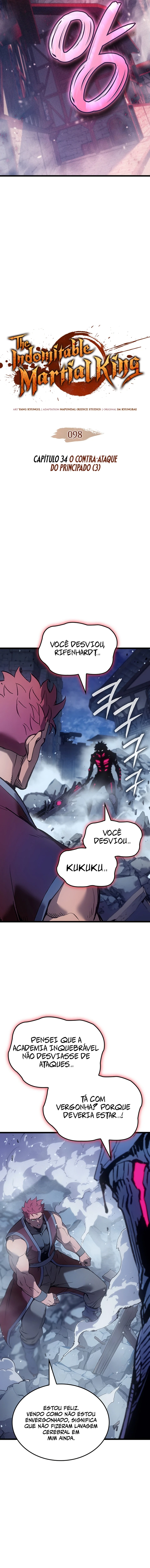 Read The Indomitable Martial King Português Manga Online