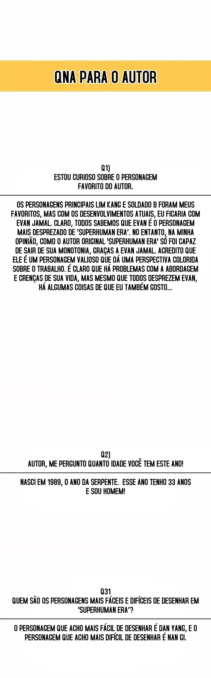 Read The Superhuman Era Português Manga Online