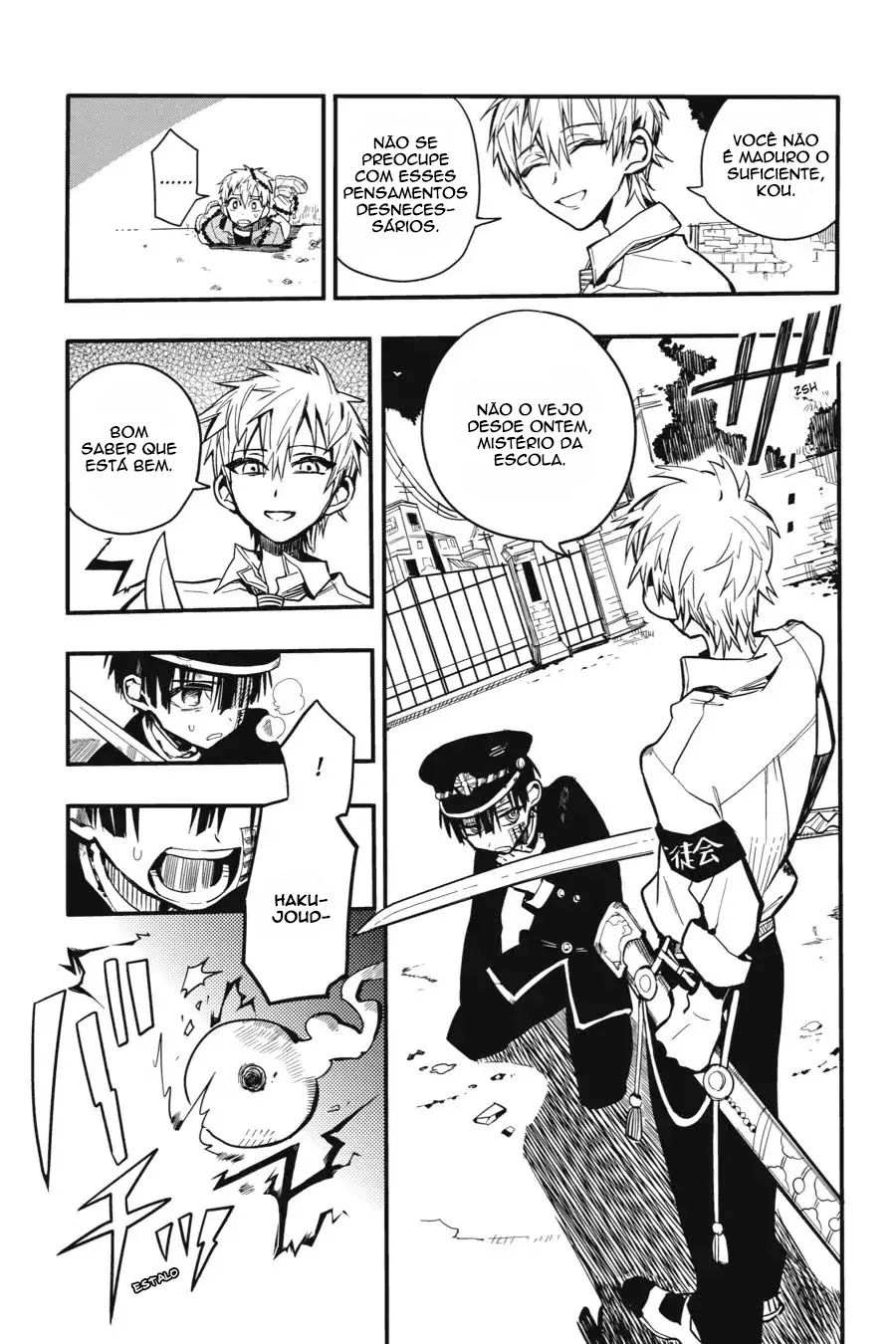 Read Toilet-bound Hanako-kun Português Manga Online
