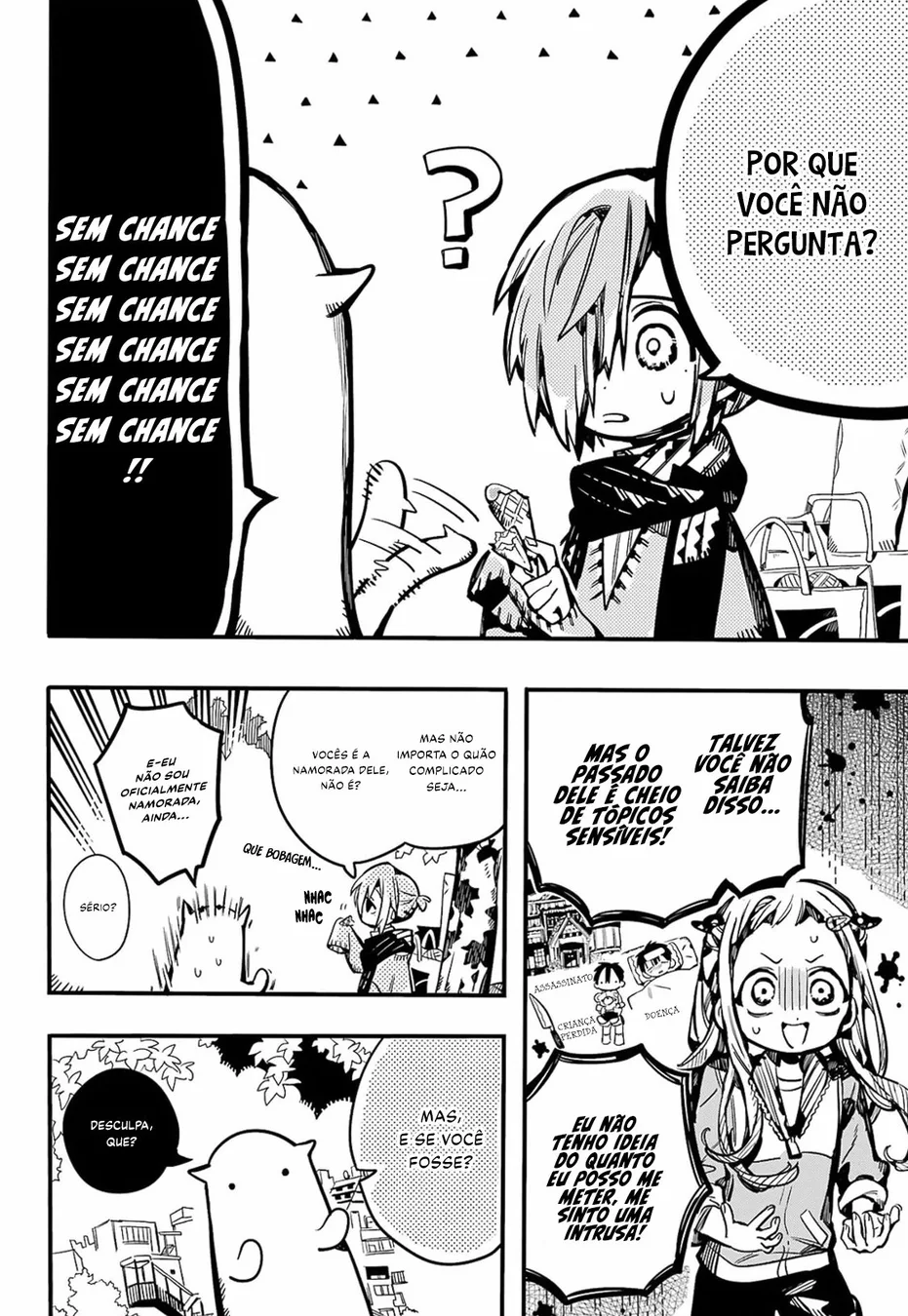 Read Toilet-bound Hanako-kun Português Manga Online