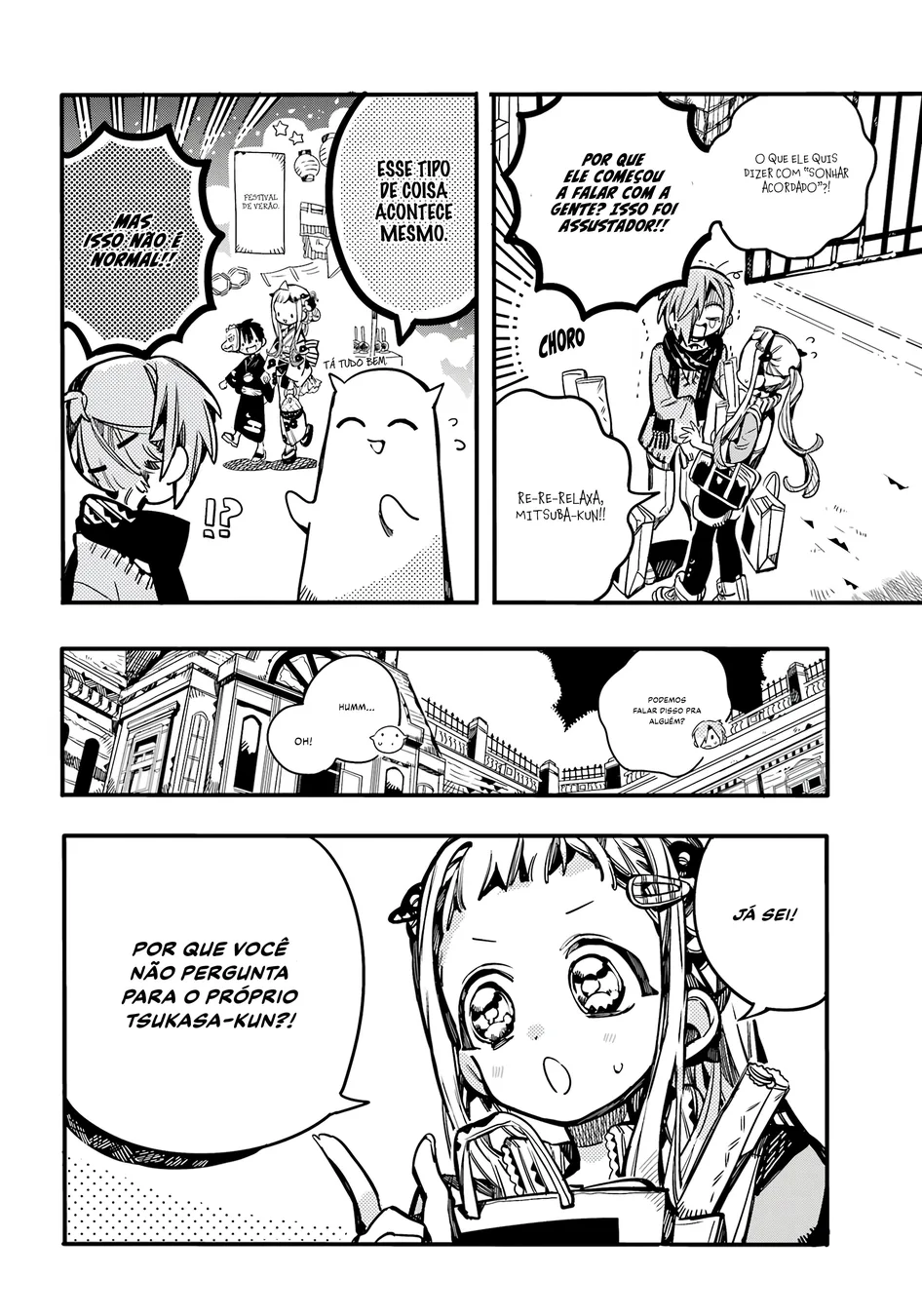 Read Toilet-bound Hanako-kun Português Manga Online