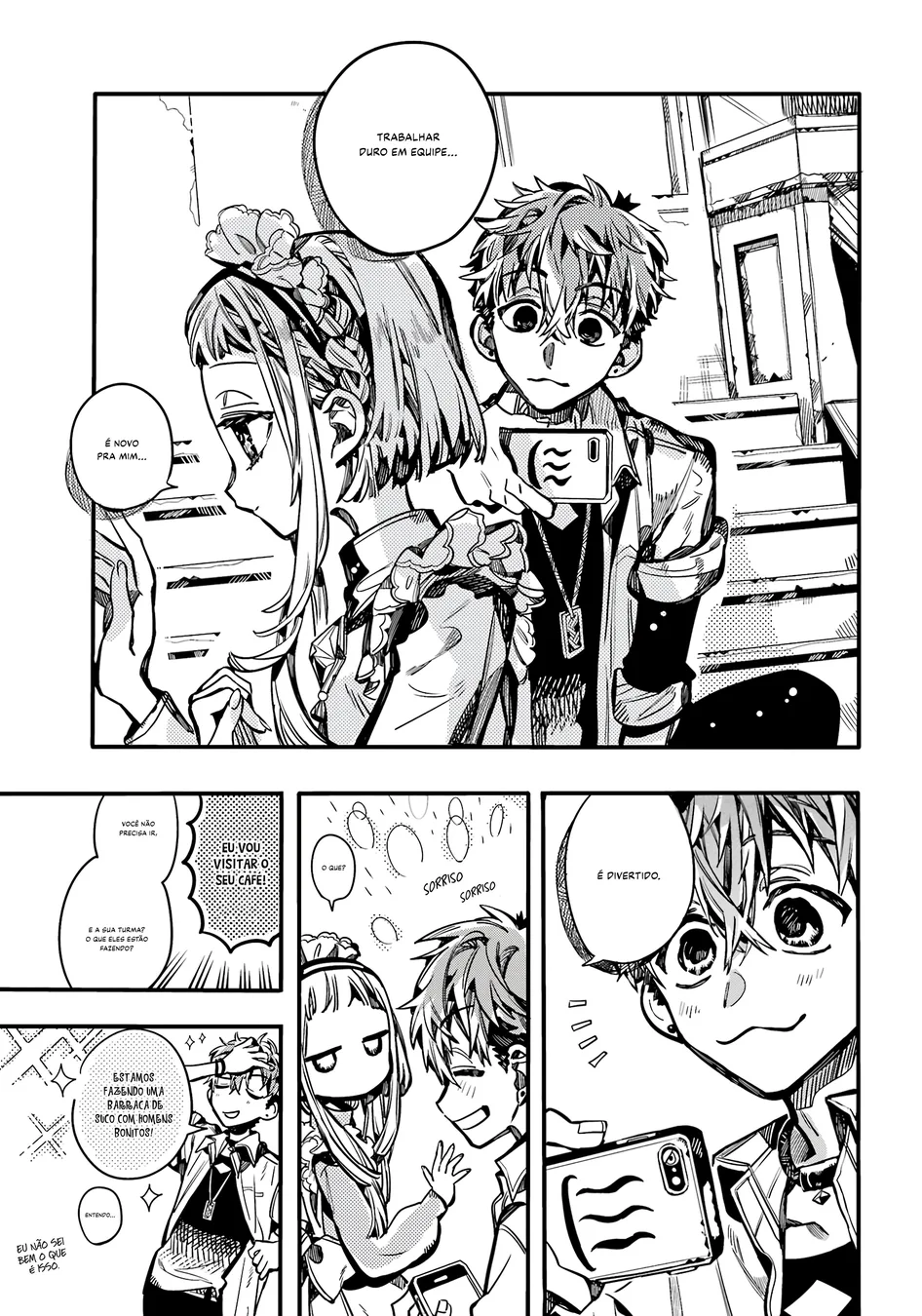 Read Toilet-bound Hanako-kun Português Manga Online