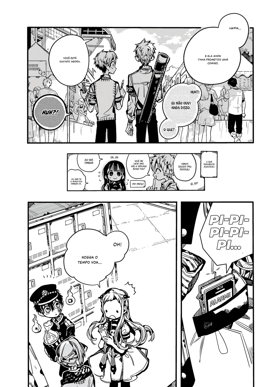 Read Toilet-bound Hanako-kun Português Manga Online