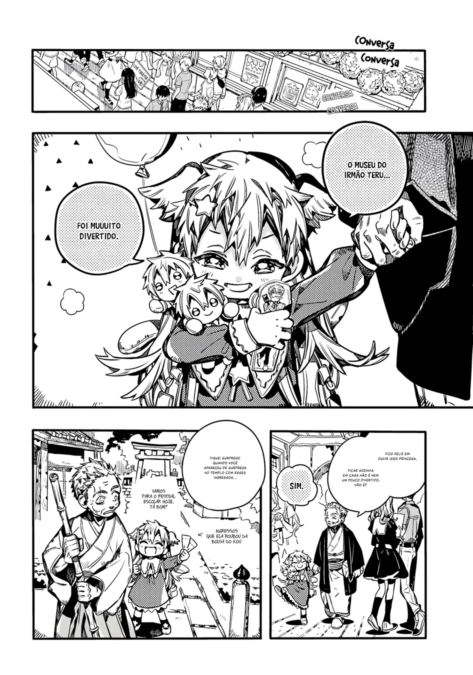 Read Toilet-bound Hanako-kun Português Manga Online