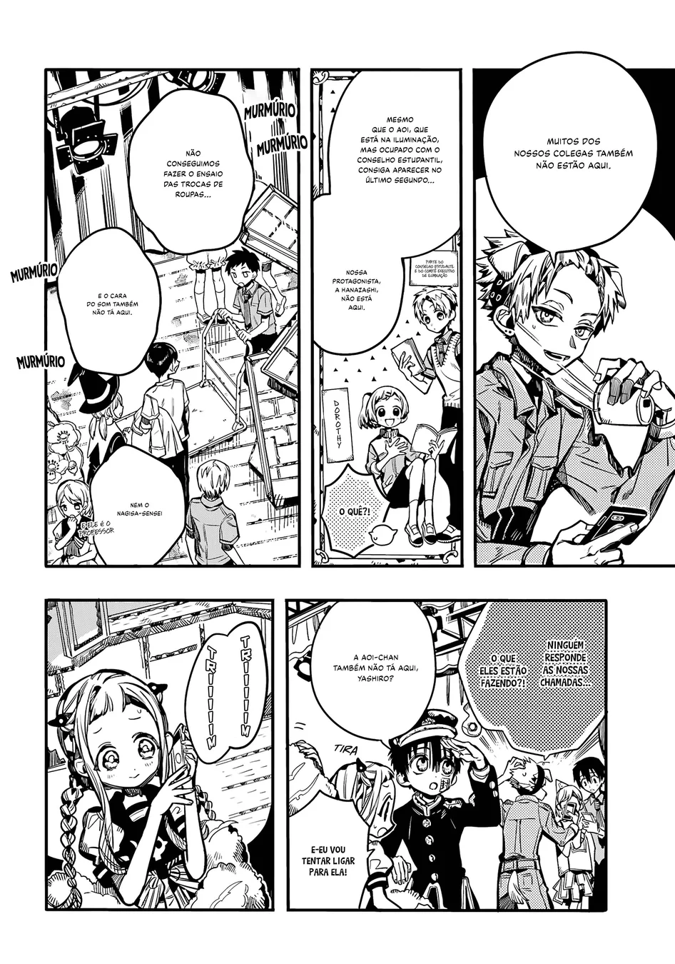 Read Toilet-bound Hanako-kun Português Manga Online