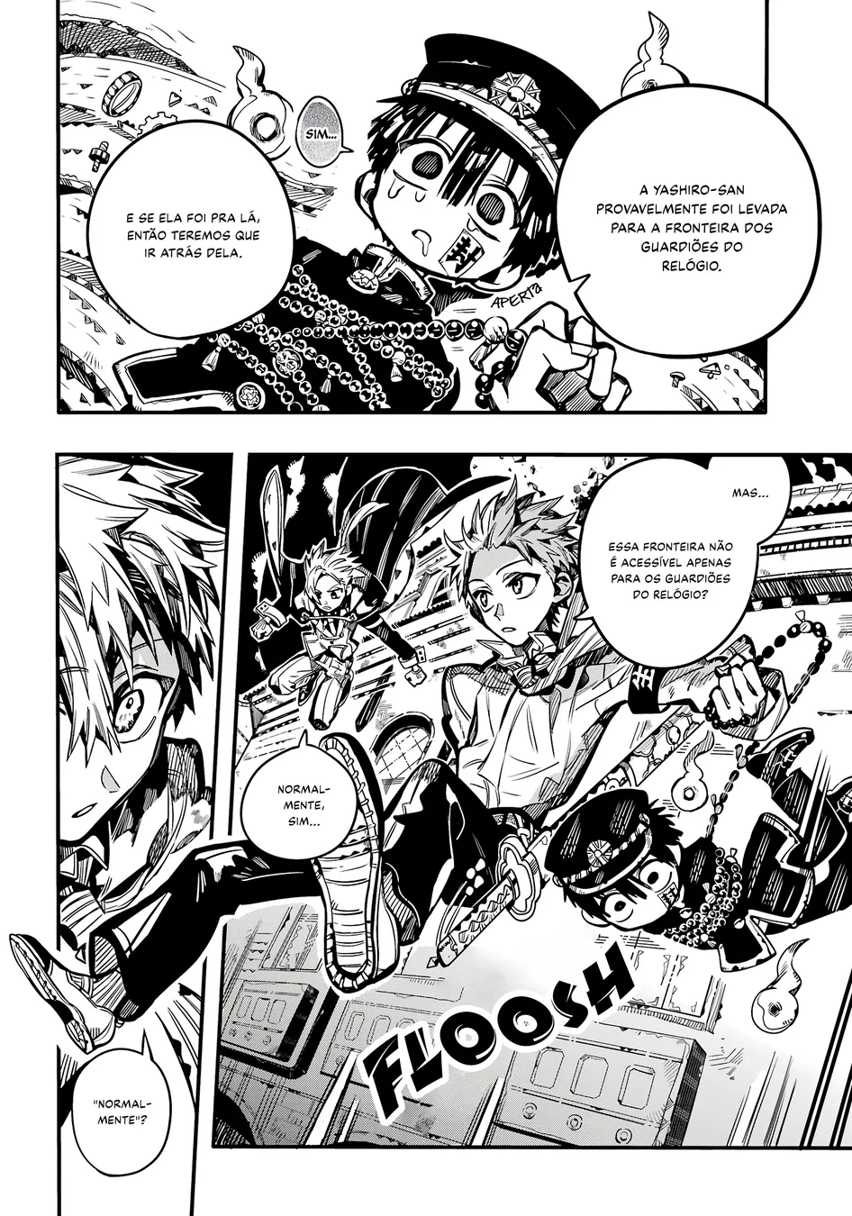 Read Toilet-bound Hanako-kun Português Manga Online