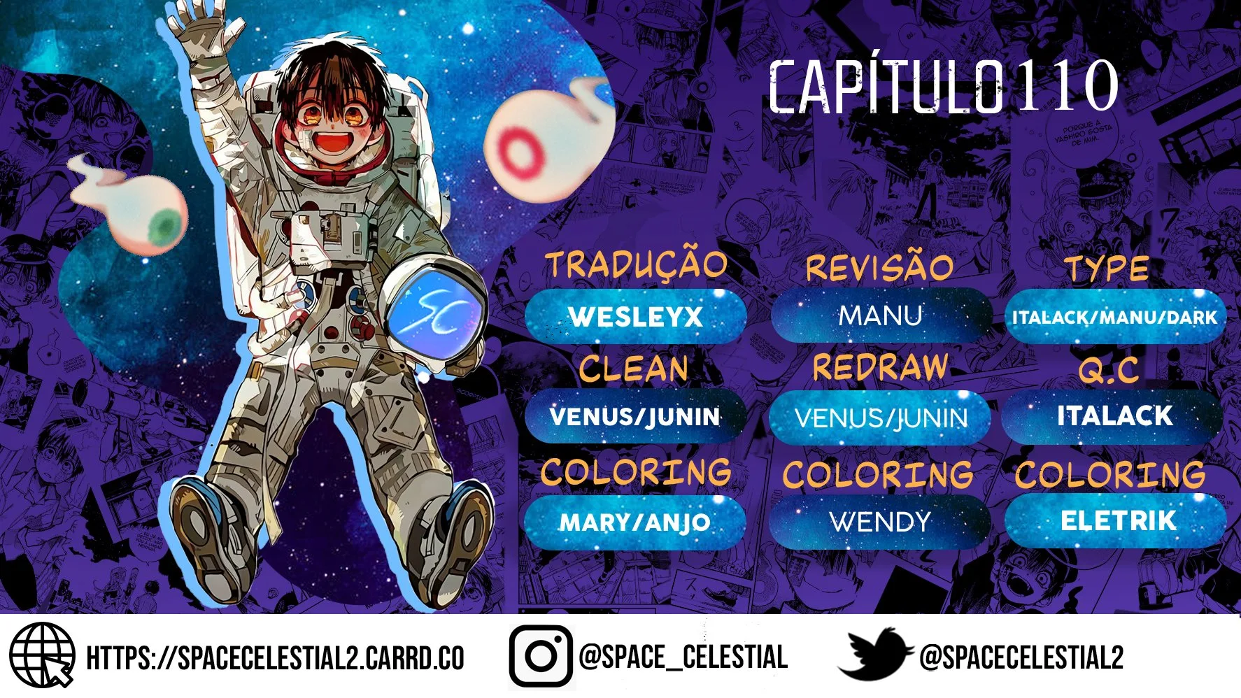 Read Toilet-bound Hanako-kun Português Manga Online