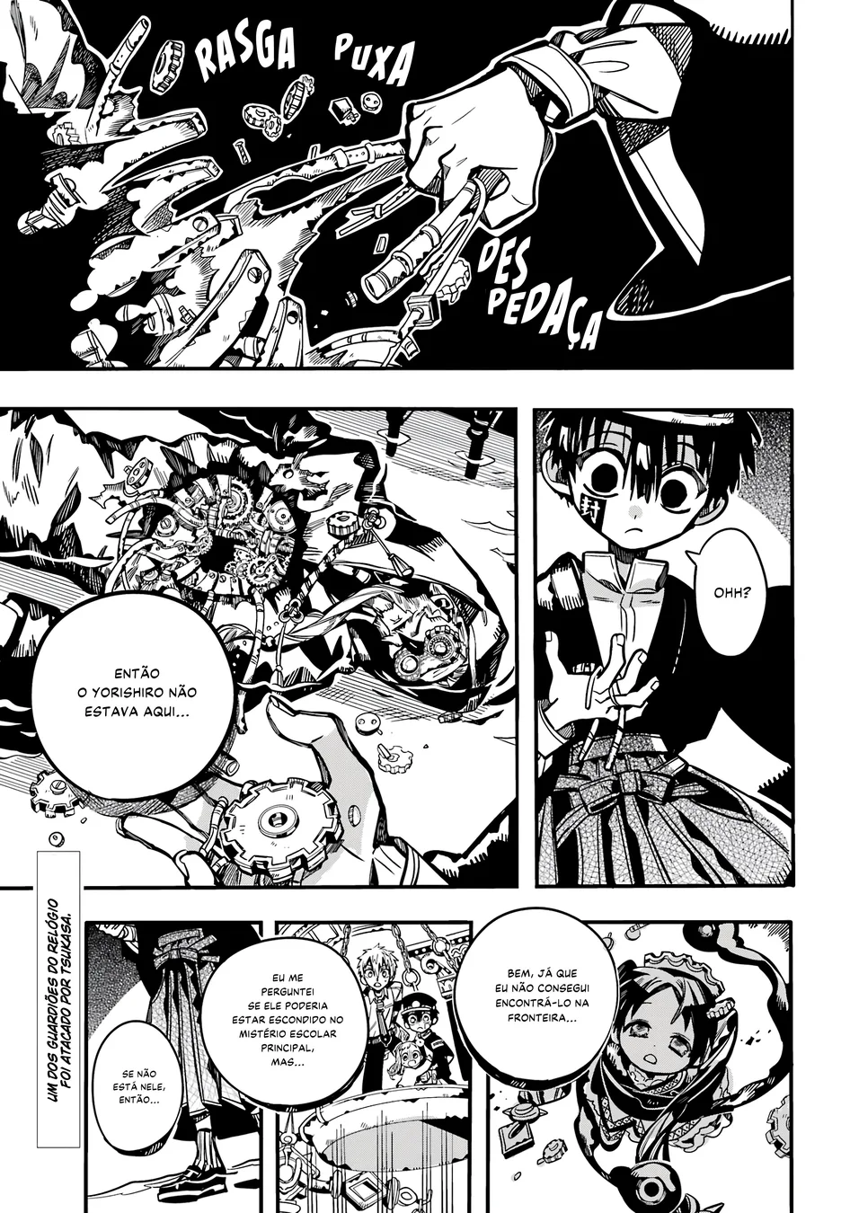 Read Toilet-bound Hanako-kun Português Manga Online