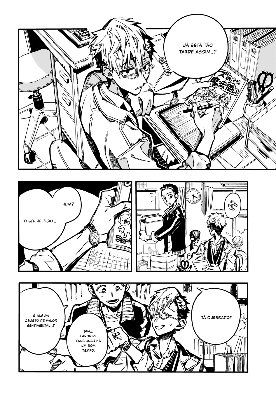 Read Toilet-bound Hanako-kun Português Manga Online