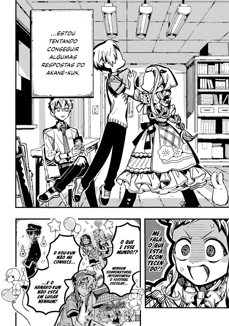 Read Toilet-bound Hanako-kun Português Manga Online