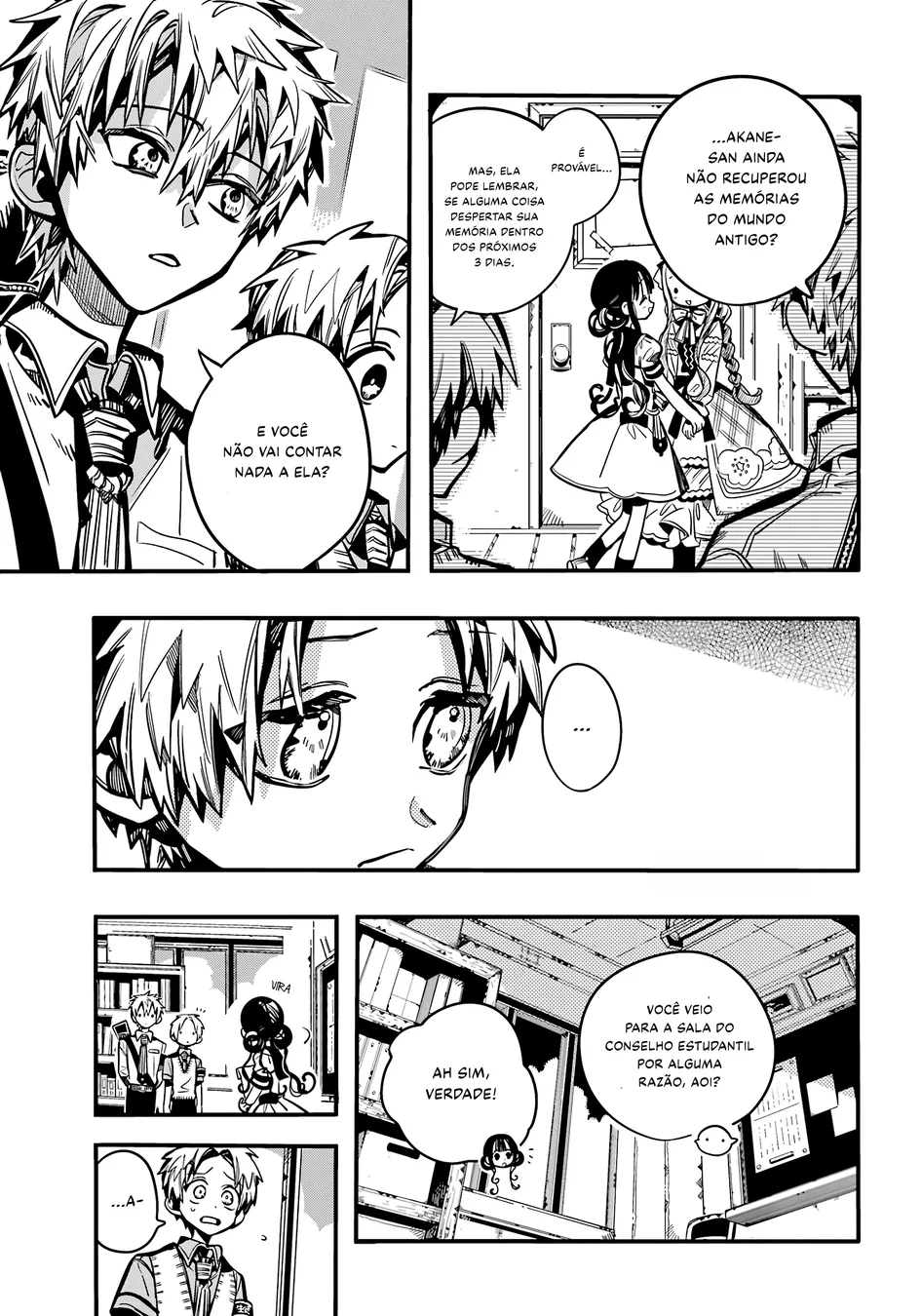 Read Toilet-bound Hanako-kun Português Manga Online