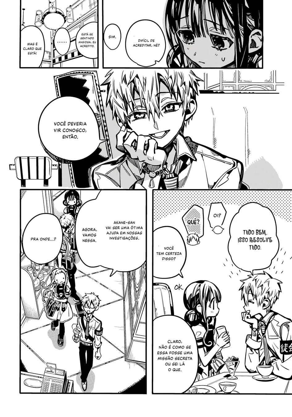 Read Toilet-bound Hanako-kun Português Manga Online