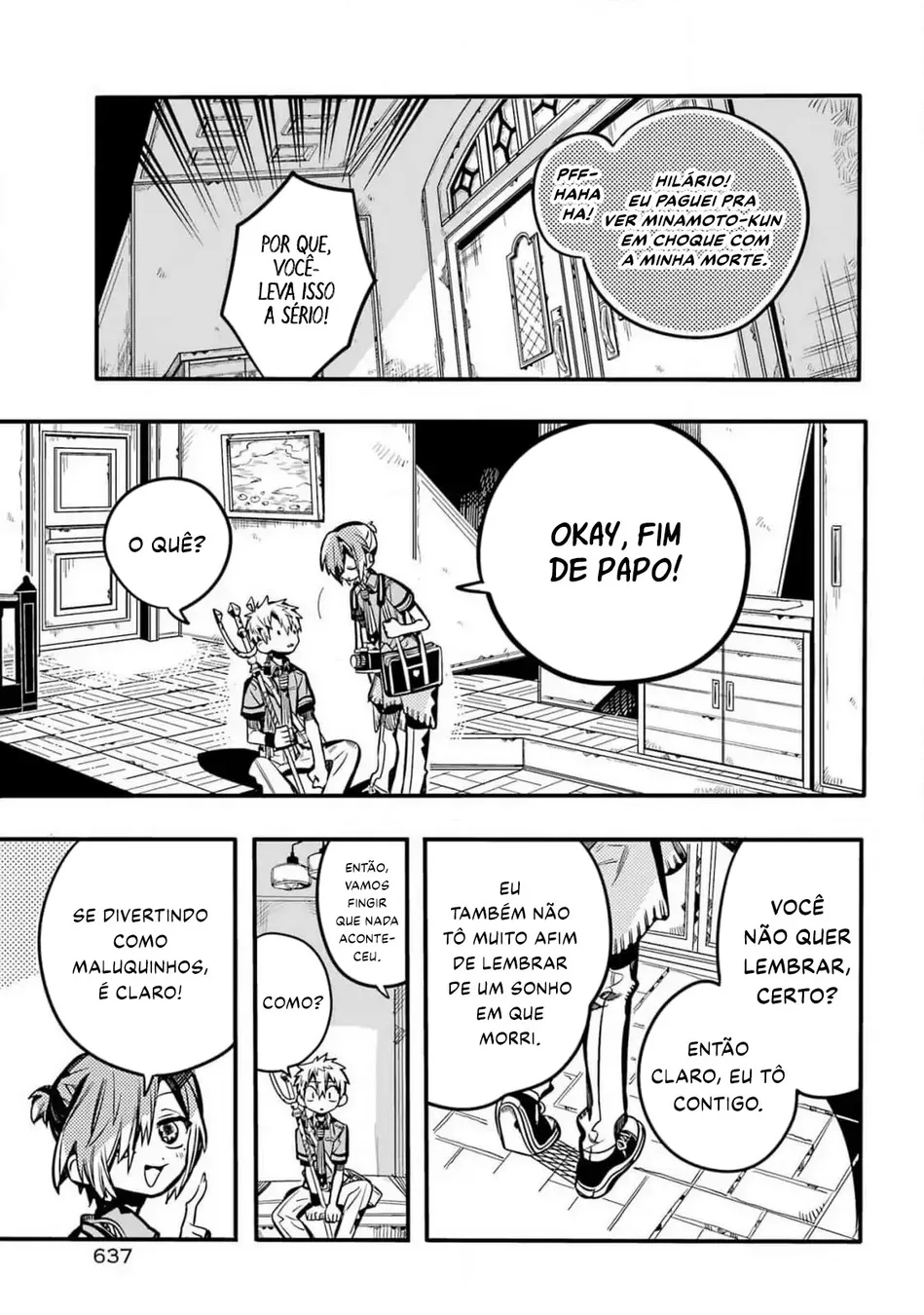 Read Toilet-bound Hanako-kun Português Manga Online