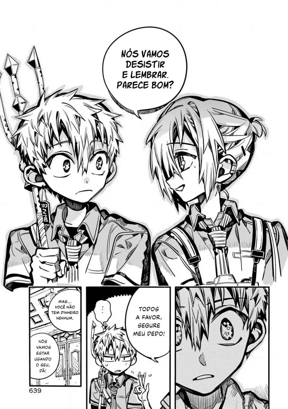 Read Toilet-bound Hanako-kun Português Manga Online